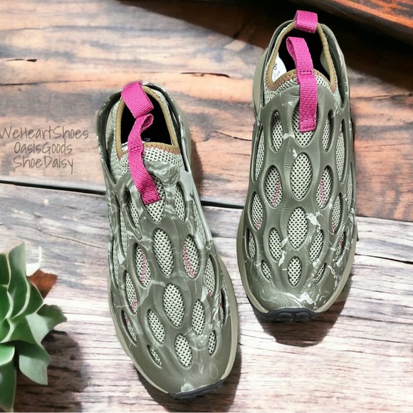 NIB Merrell Hydro Runner Water Trail Hiking Shoes Sneaker Lichen - Picture 2 of 14